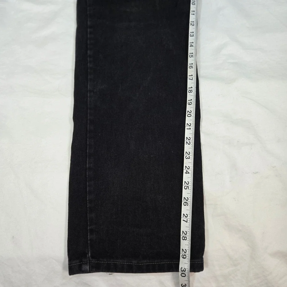 Vintage Levis 550‎ Jeans Mens 35x30 Faded Black Skater Grunge Made in Canada